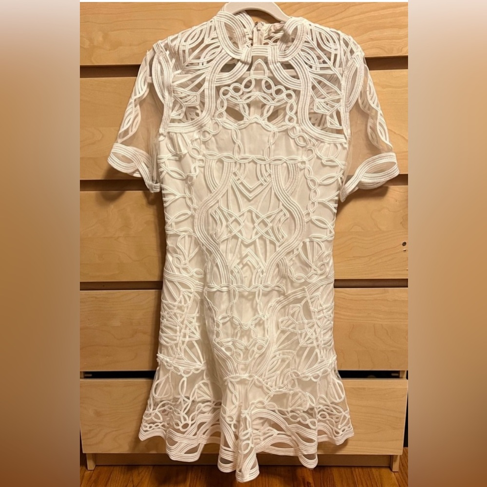 Jonathan Simkhai White Lace Dress